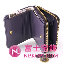 ミュウミュウ MIU MIU 二つ折り財布 財布 サイフ ラベンダー 5M0522-ST.COCCO-LUX-LAMPONE